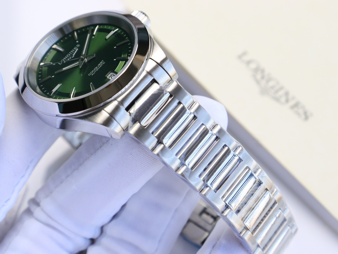 ロンジン「Longines」‌コンクエスト プレジデンス コレクション メンズ クロノグラフ 腕時計41mm