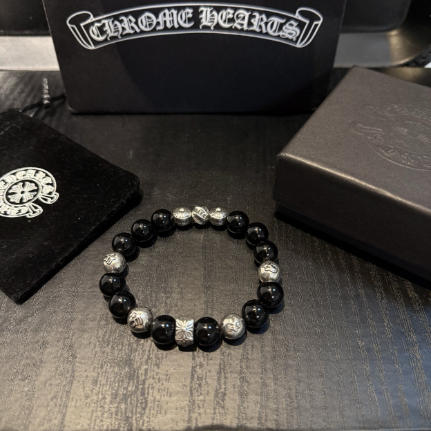 クロムハーツ「Chrome Hearts」ブレスレット - ヴィンテージ＆ロックテイスト ペア用