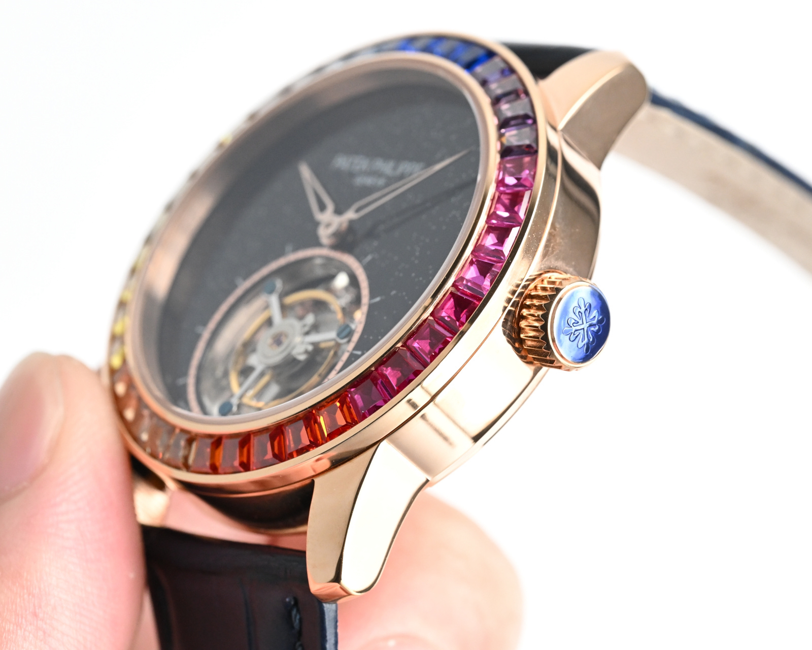 パテック・フィリップ「Patek Philippe」42MM トゥールビヨン クロノメーター 腕時計