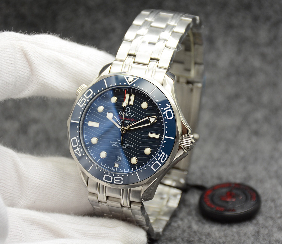 オメガ「Omega」シーマスター クラシック メンズ メカニカル ウォッチ41mm