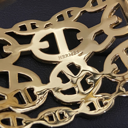 エルメス「Hermès」Chaîne d'Ancre オープンワーク ブレスレット