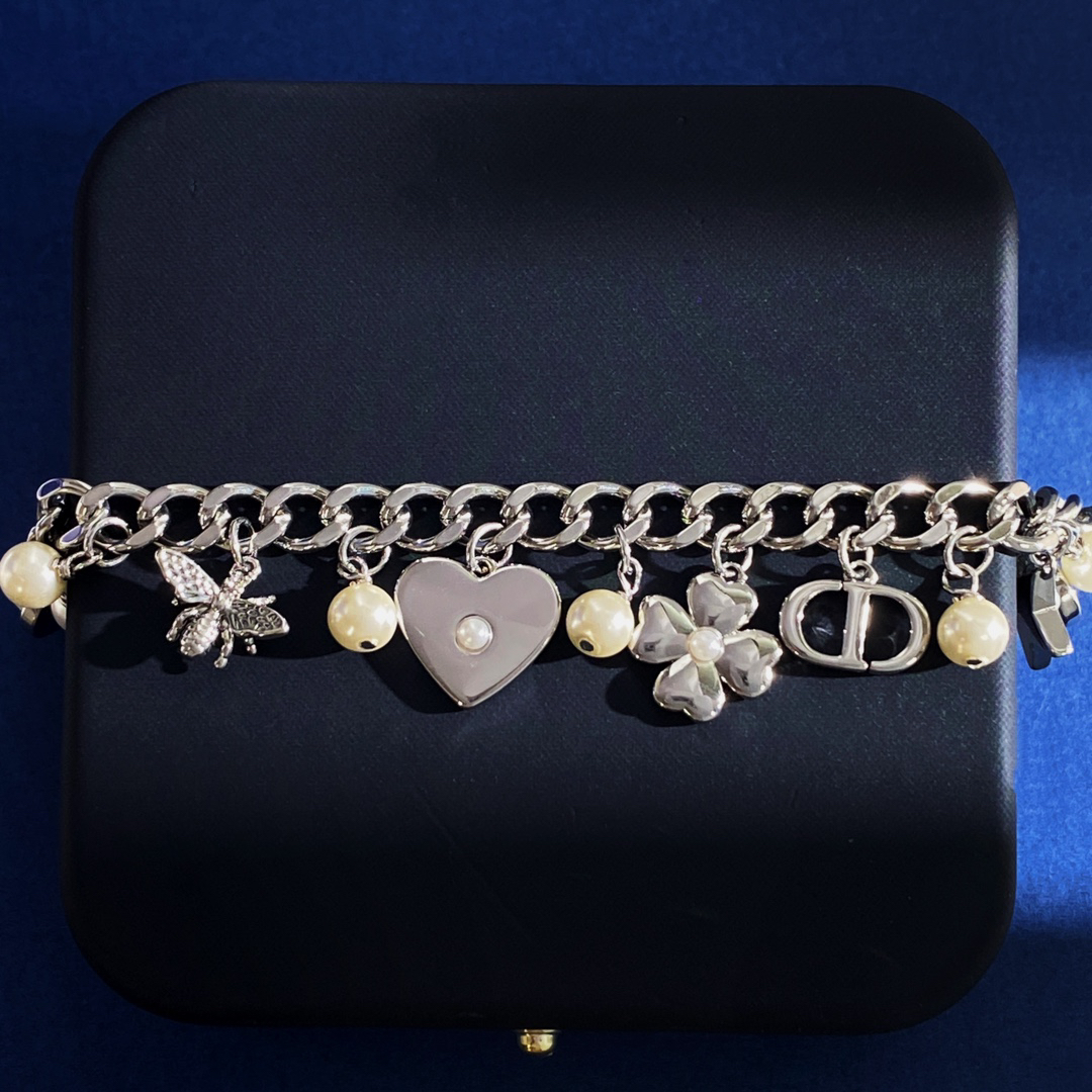 ディオール「Dior」My ABCDior ラッキーチャーム ブレスレット