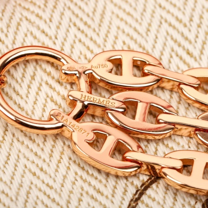 エルメス「Hermès」O'Maillon フルダイヤモンド ネックレス