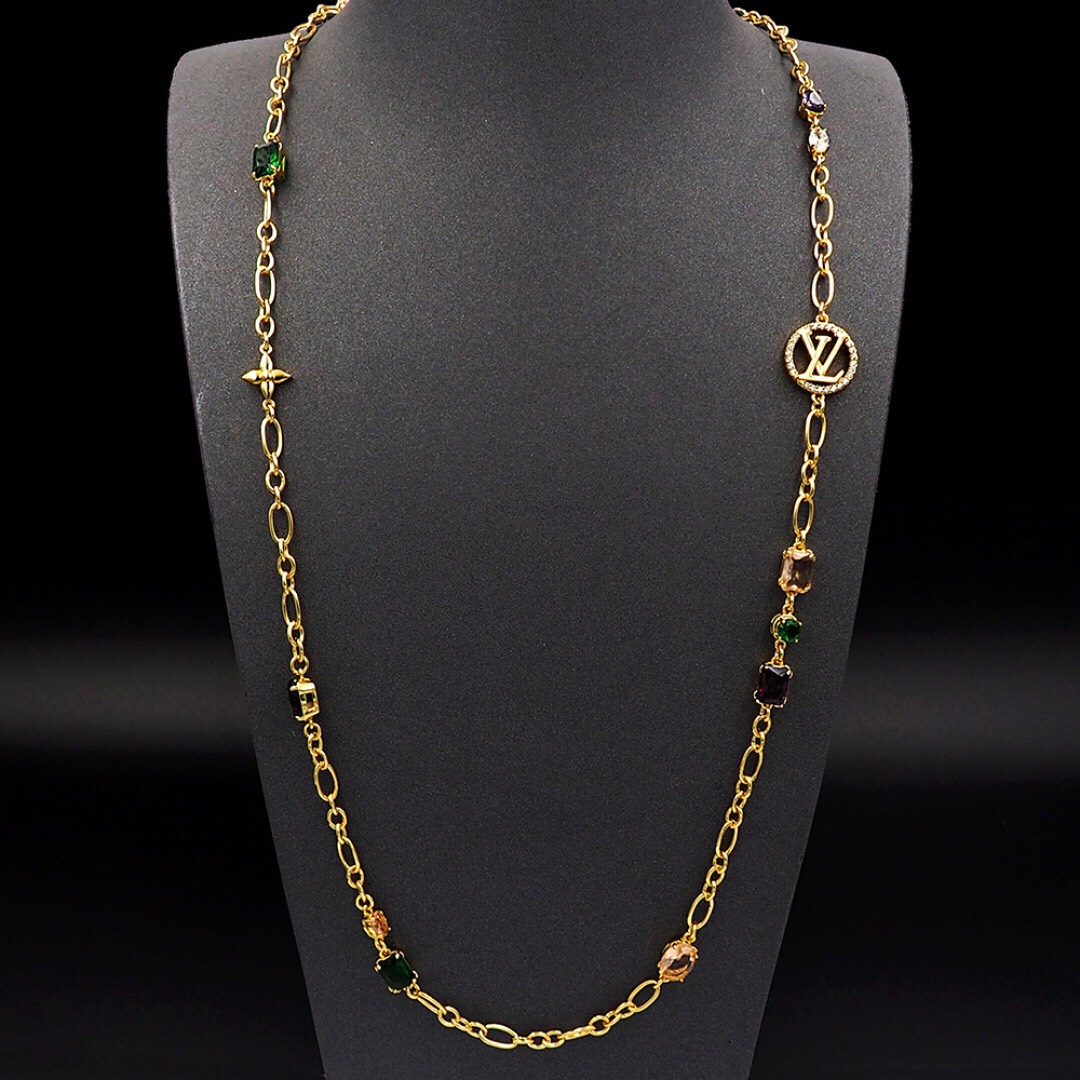 ルイ・ヴィトン「Louis Vuitton」エアルーム ロング ネックレス