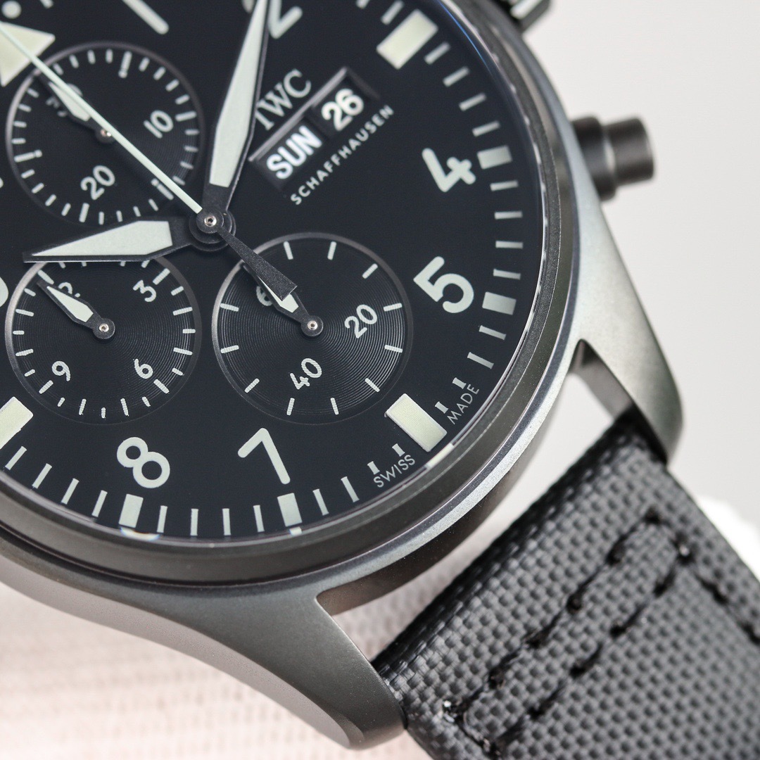 アイ・ダブリュー・シー「IWC」パイロットウォッチ クロノグラフ 43mm 腕時計
