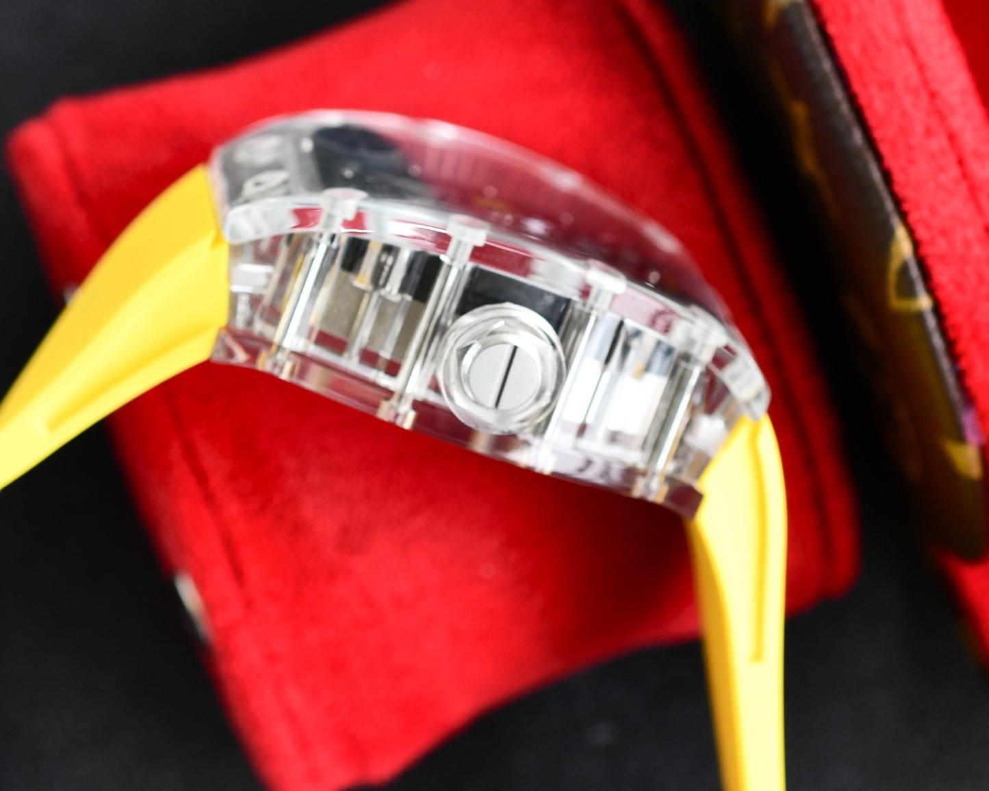 リシャール・ミル［Richard Mille］RM35-02 クリスタル クロノグラフ 腕時計49.94×44.50mm