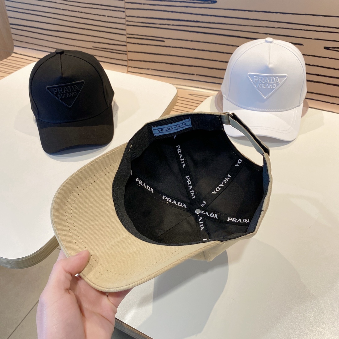 プラダ「Prada」2024 スポーツスタイル リミテッド ベースボールキャップ