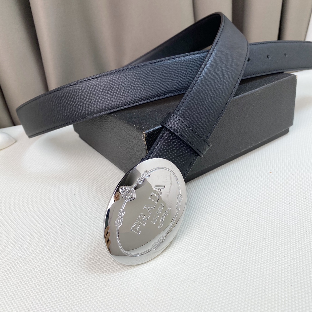 プラダ「Prada」スペシャルレザー ベルトコレクション100CM