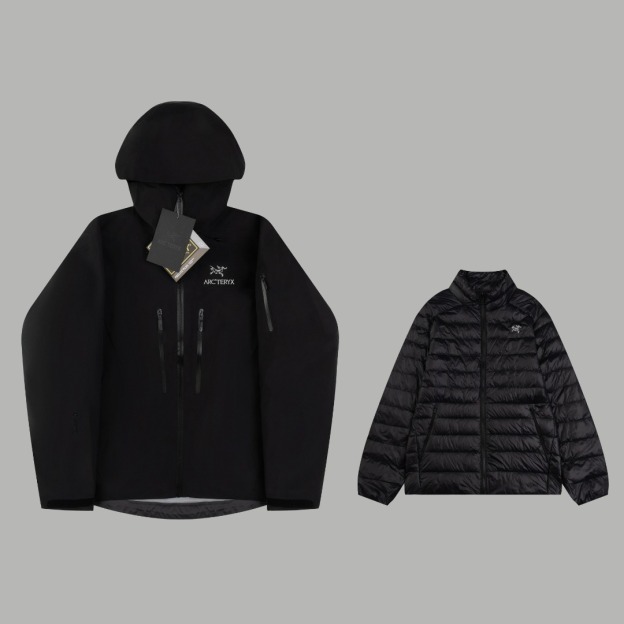 アークテリクス「ARC'TERYX」 ユニセックス フード付きスキーダウンパーカー