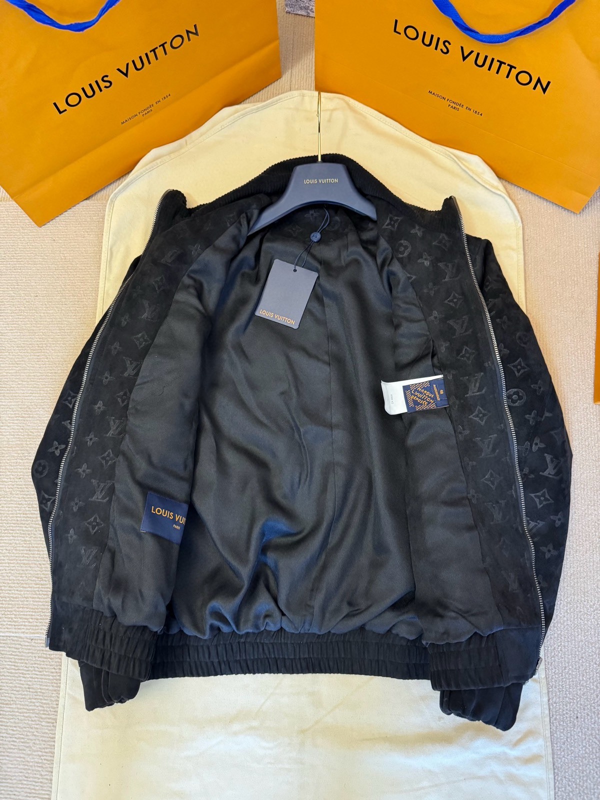 ルイ・ヴィトン「Louis Vuitton」ラムレザージャケット アウター