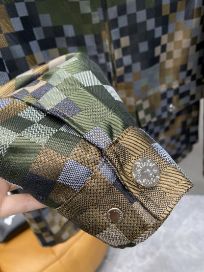 ルイ・ヴィトン「Louis Vuitton」 2025 春夏 カラー ブロック チェック ジャケット