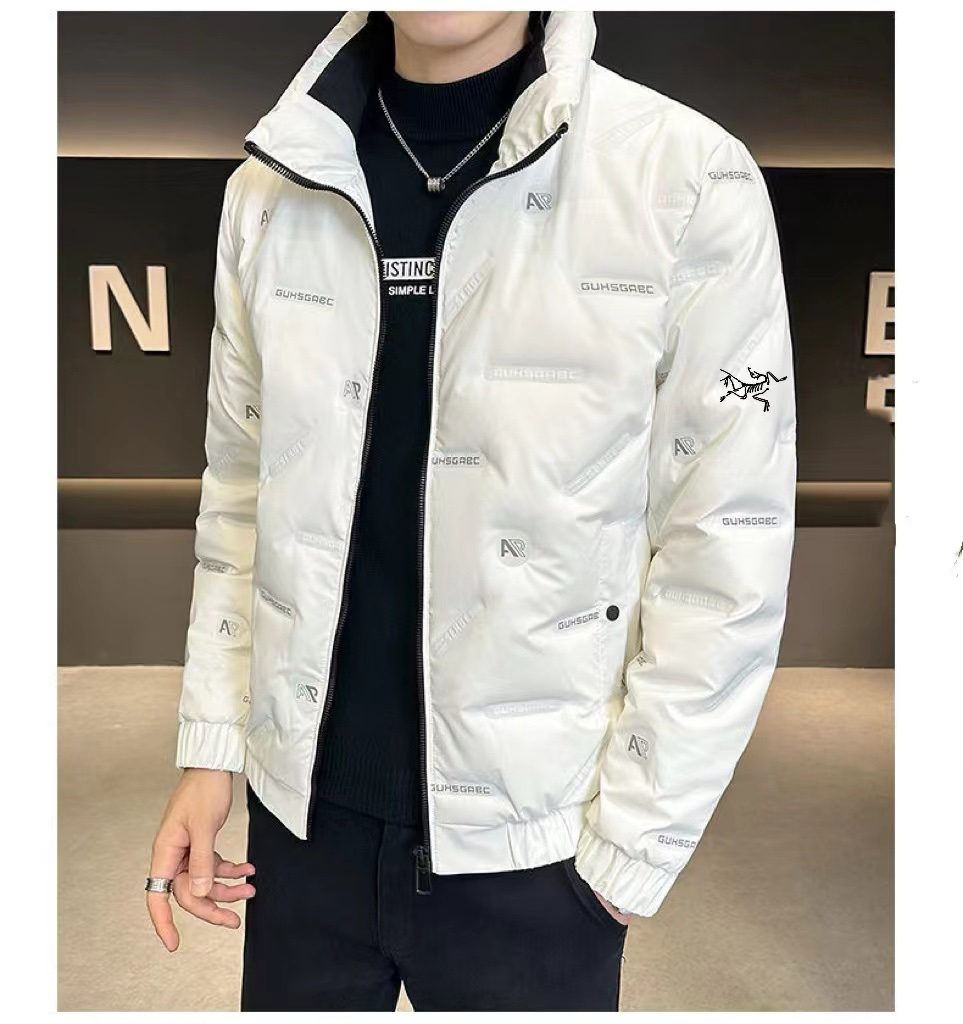 アークテリクス「ARC'TERYX」プリント オーバーサイズ ダウンジャケット