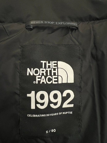 ザ・ノースフェイス「The North Face」1992 30th Anniversary スリーブパッチ ダウンジャケット