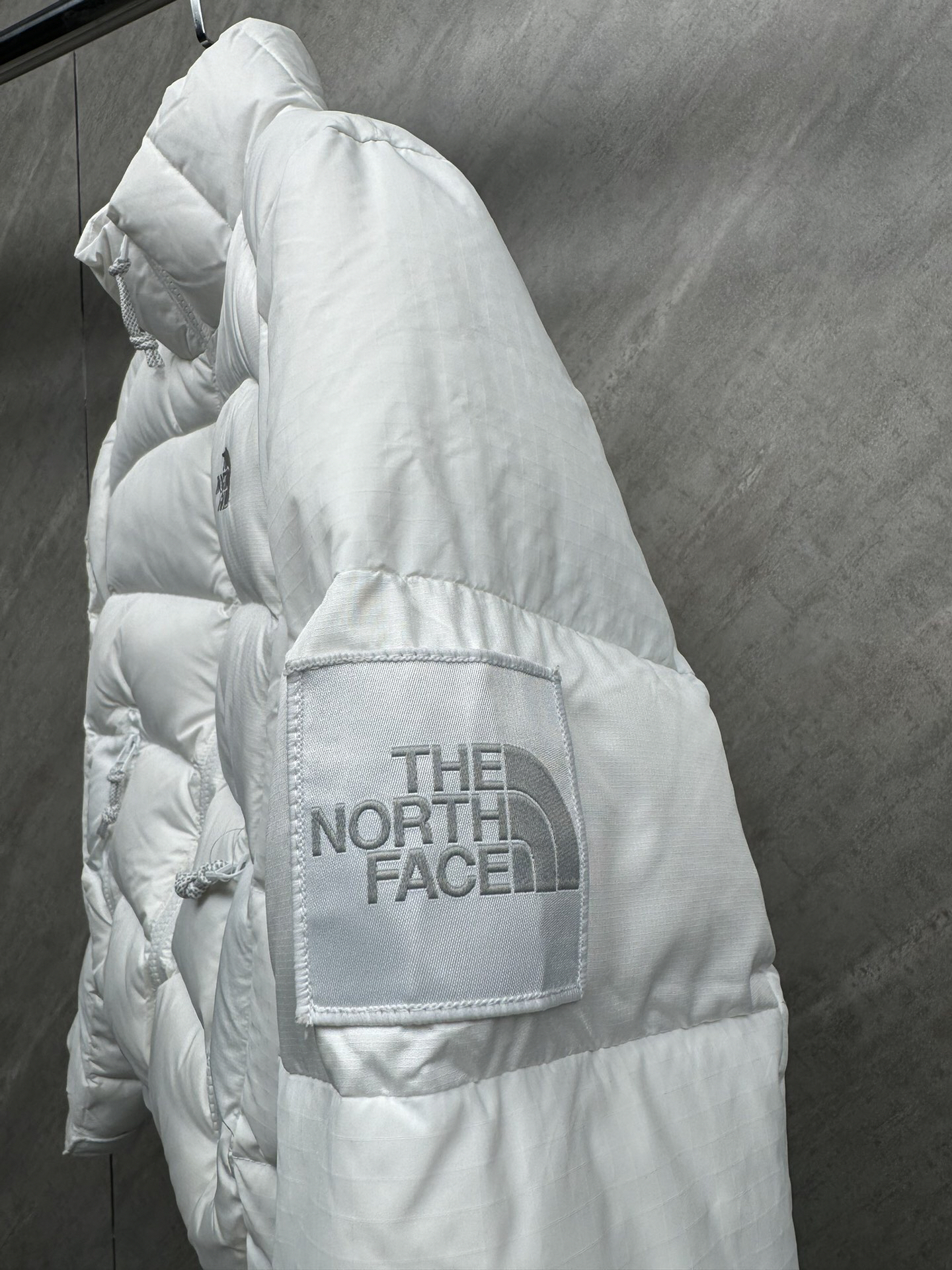 ザ・ノースフェイス「The North Face」アメリカンスタイル ショート パッチワーク ダウンジャケット