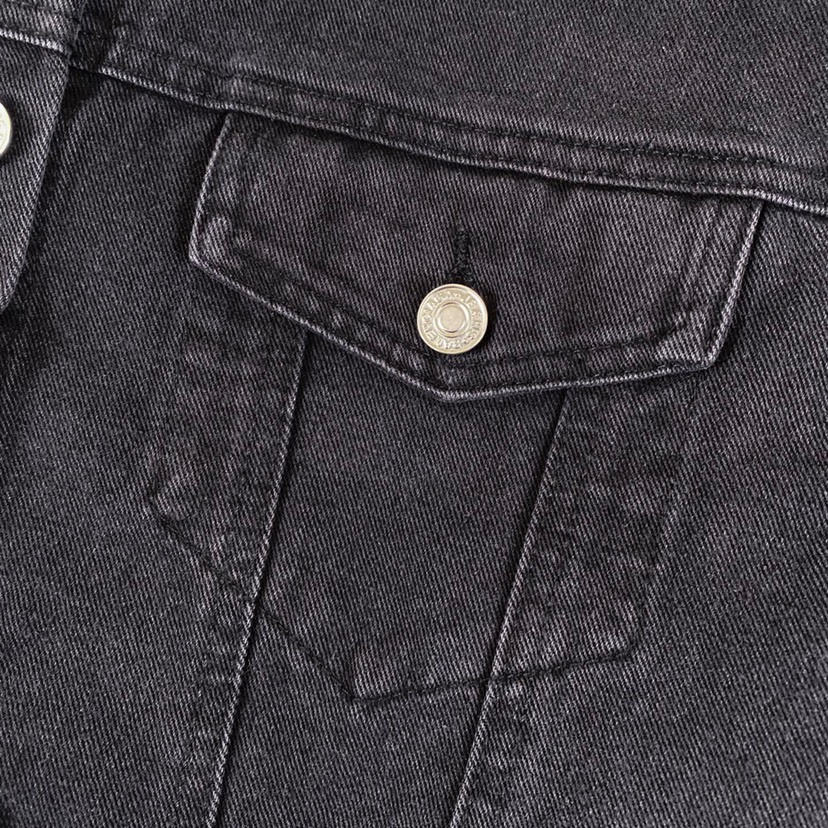 バレンシアガ「Balenciaga」‌× Swarovski クリスタルエンブロイダリー デニムジャケット