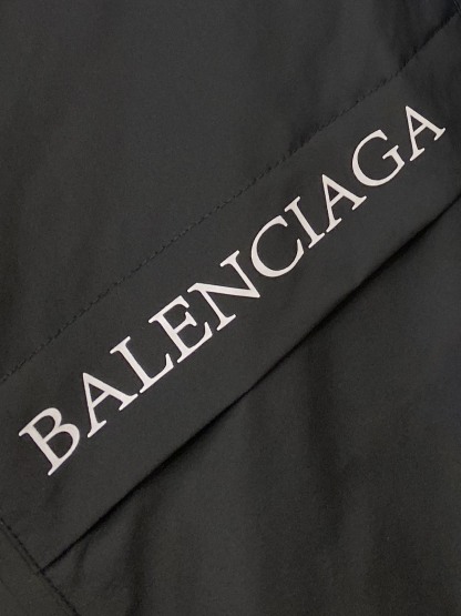 バレンシアガ「Balenciaga」2024年春夏 フレームロゴ デニムジャケット