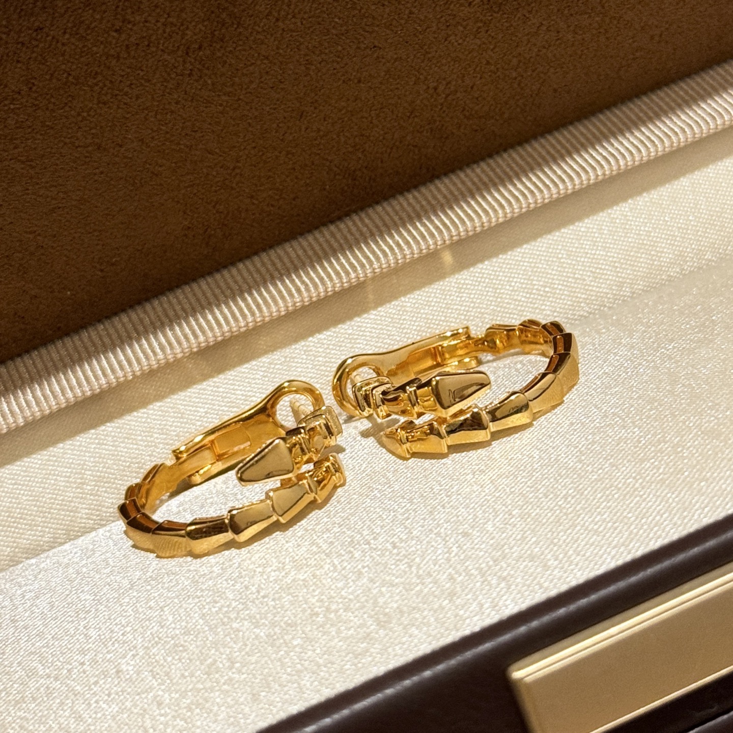 カルティエ「Cartier」BVLGARI Serpenti Viper ピアス（イヤリング）