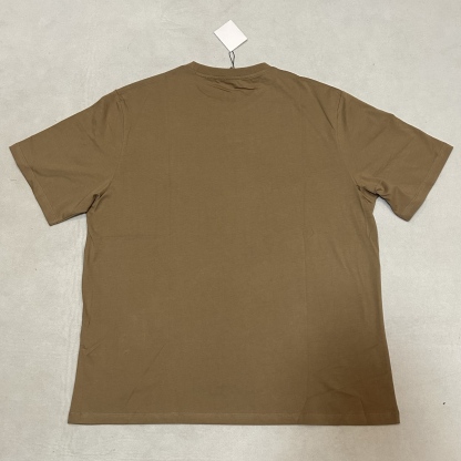 ロエベ「Loewe」ツートン刺繍クルーネック半袖Tシャツ