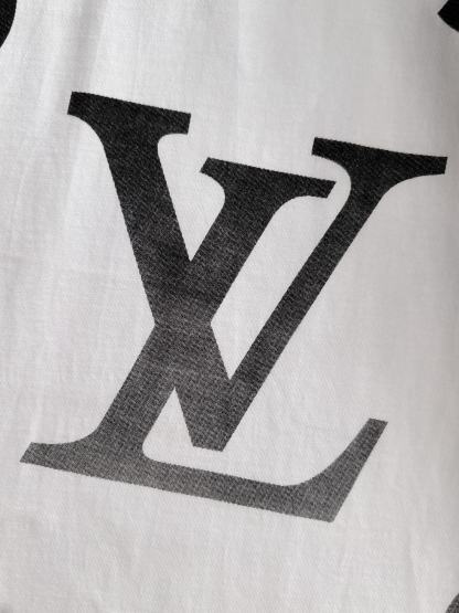 ルイ・ヴィトン「Louis Vuitton」ハイネックプレミアムコットン半袖Tシャツ