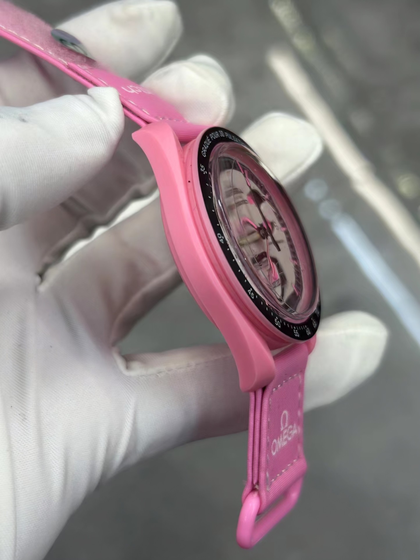 スウォッチ「Swatch」 OMEGA MoonSwatch MISSION TO THE MOONPHASE 腕時計40MM
