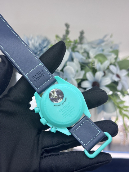 スウォッチ「Swatch」OMEGA MoonSwatch MISSION TO THE MOONPHASE腕時計42MM