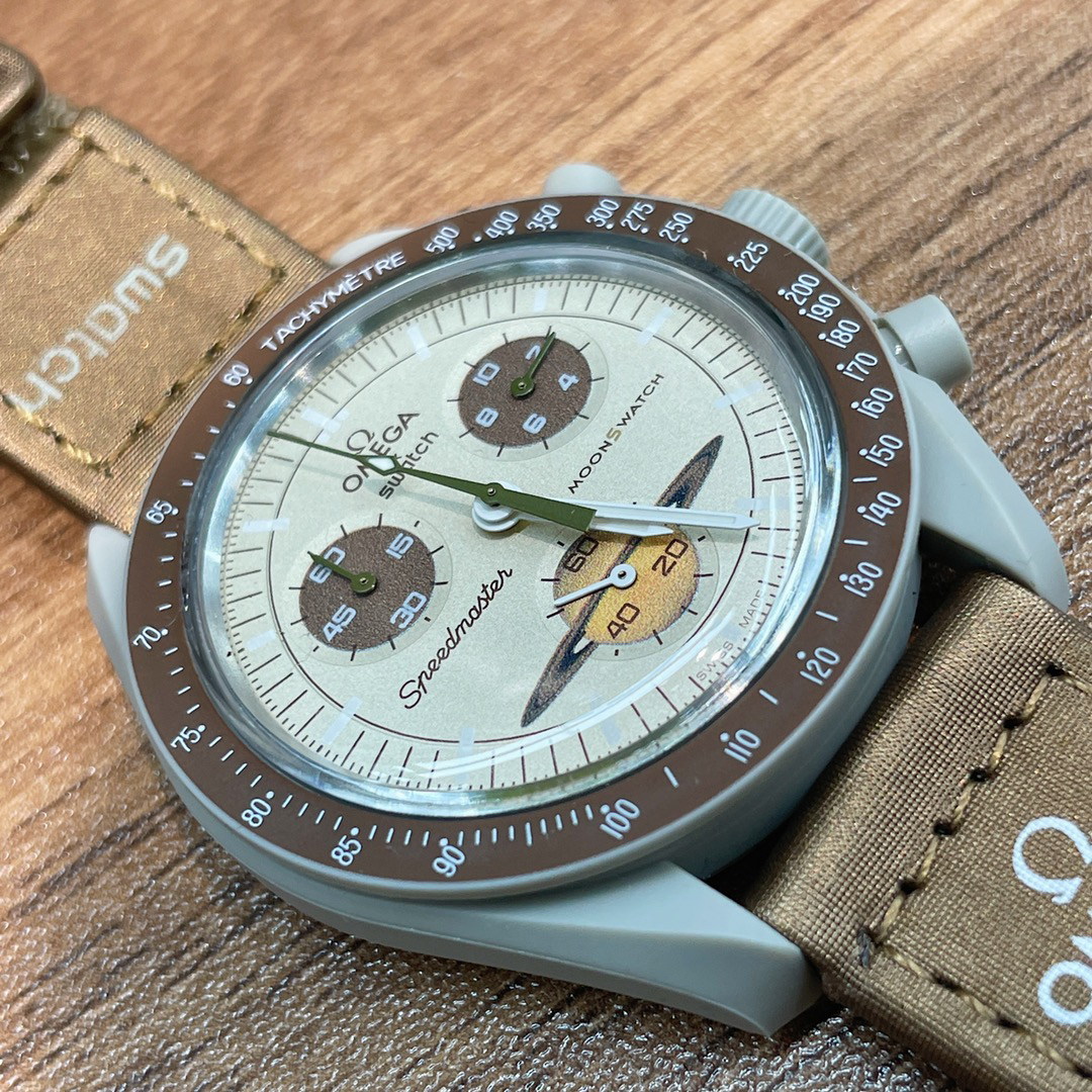 スウォッチ「Swatch」OMEGA BIOCERAMIC MoonSwatch コレクション 腕時計42MM