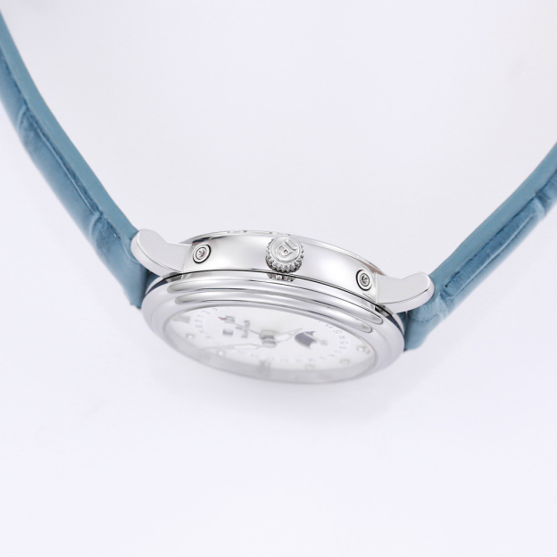 ブランパン「Blancpain」ヴィルレ レディース ムーンフェイズ＆コンプリートカレンダー自動巻き腕時計35mm