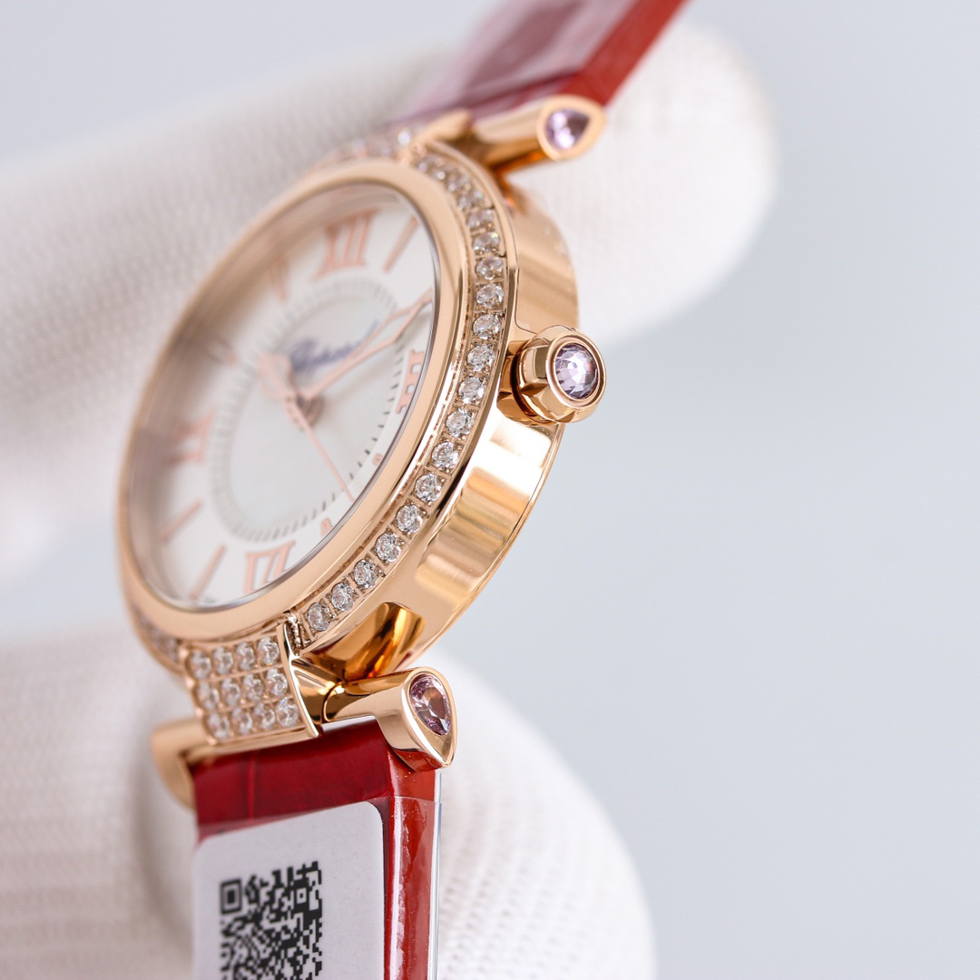 ショパール「Chopard」ハッピーダイヤモンド ジョアイヤリーレディースウォッチ29mm