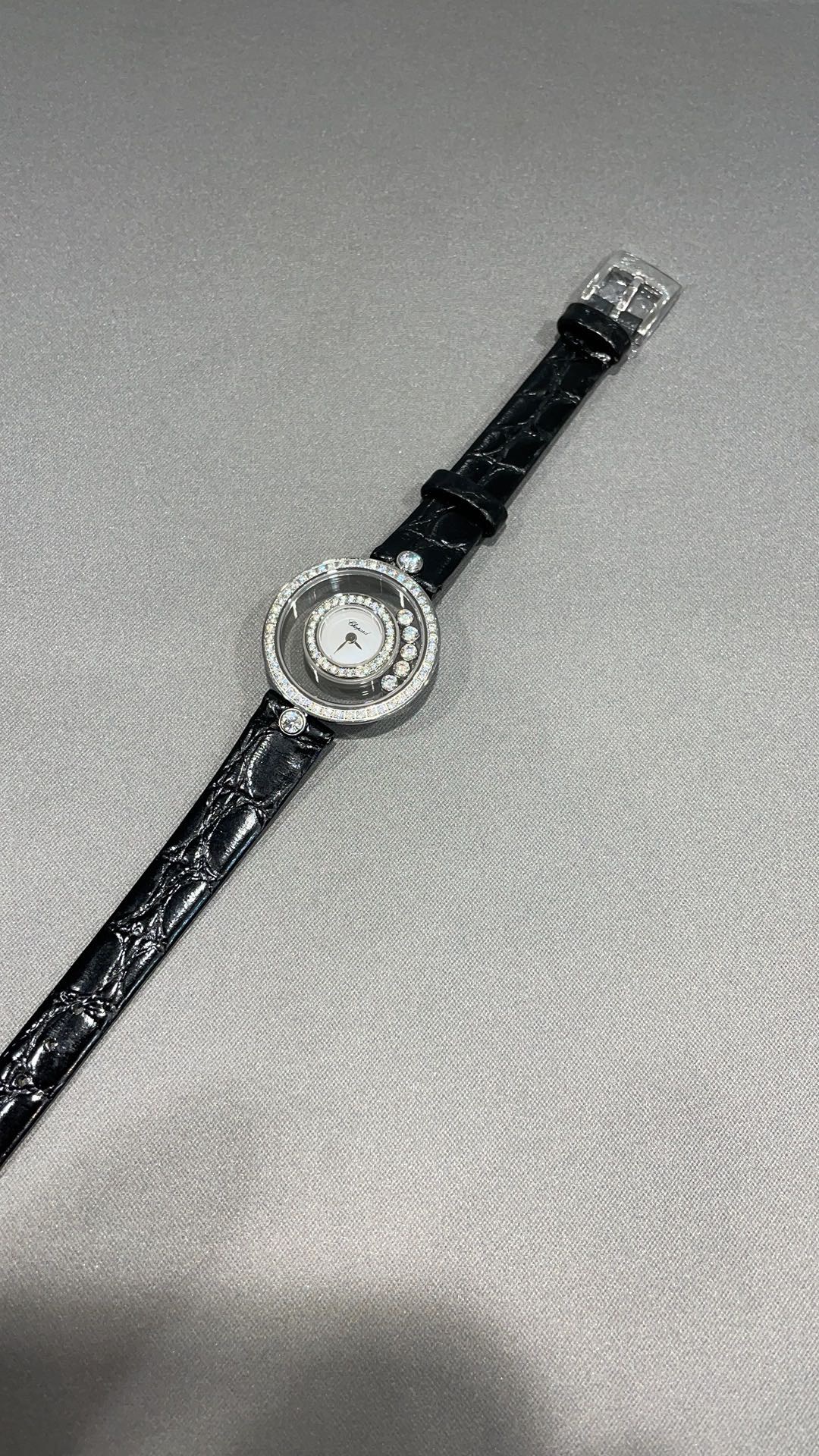 ショパール「Chopard」ハッピーダイヤモンド レディースウォッチ36mm