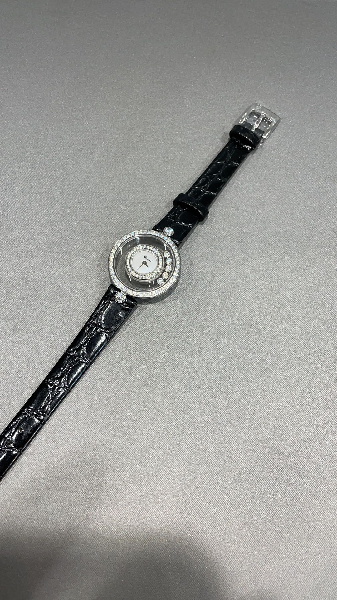 ショパール「Chopard」ハッピーダイヤモンド レディースウォッチ36mm