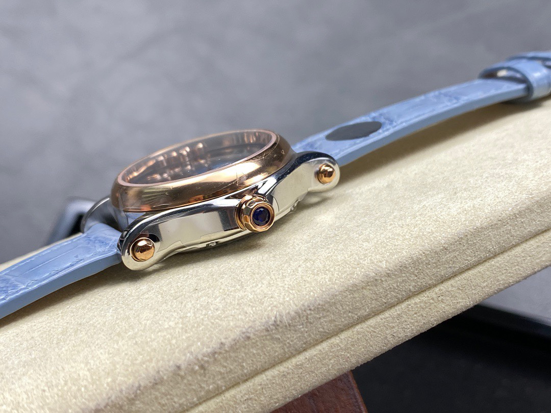 ショパール「Chopard」ハッピースポーツレディースウォッチ30mm