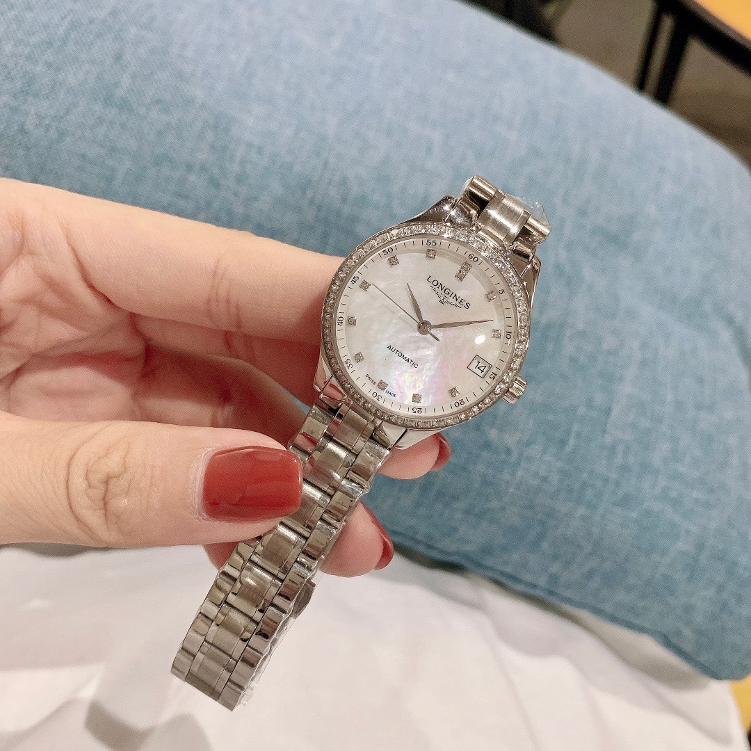 ロンジン「Longines」マスターコレクション レディース メカニカルウォッチ 31mm