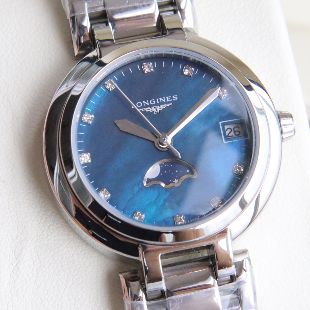 ロンジン「Longines」プライマルーナシリーズ レディース クォーツウォッチ 30.5mm