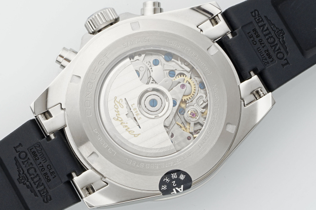 ロンジン「Longines」コンクエスト クロノグラフ メンズウォッチ 42mm