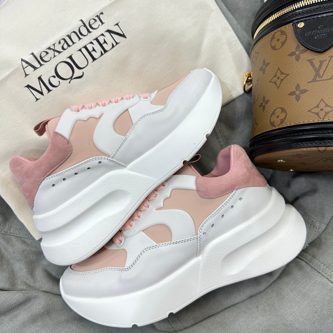 アレキサンダー・マックイーン［Alexander McQueen］Oversized Sneaker "Blue Crocodile" スニーカー