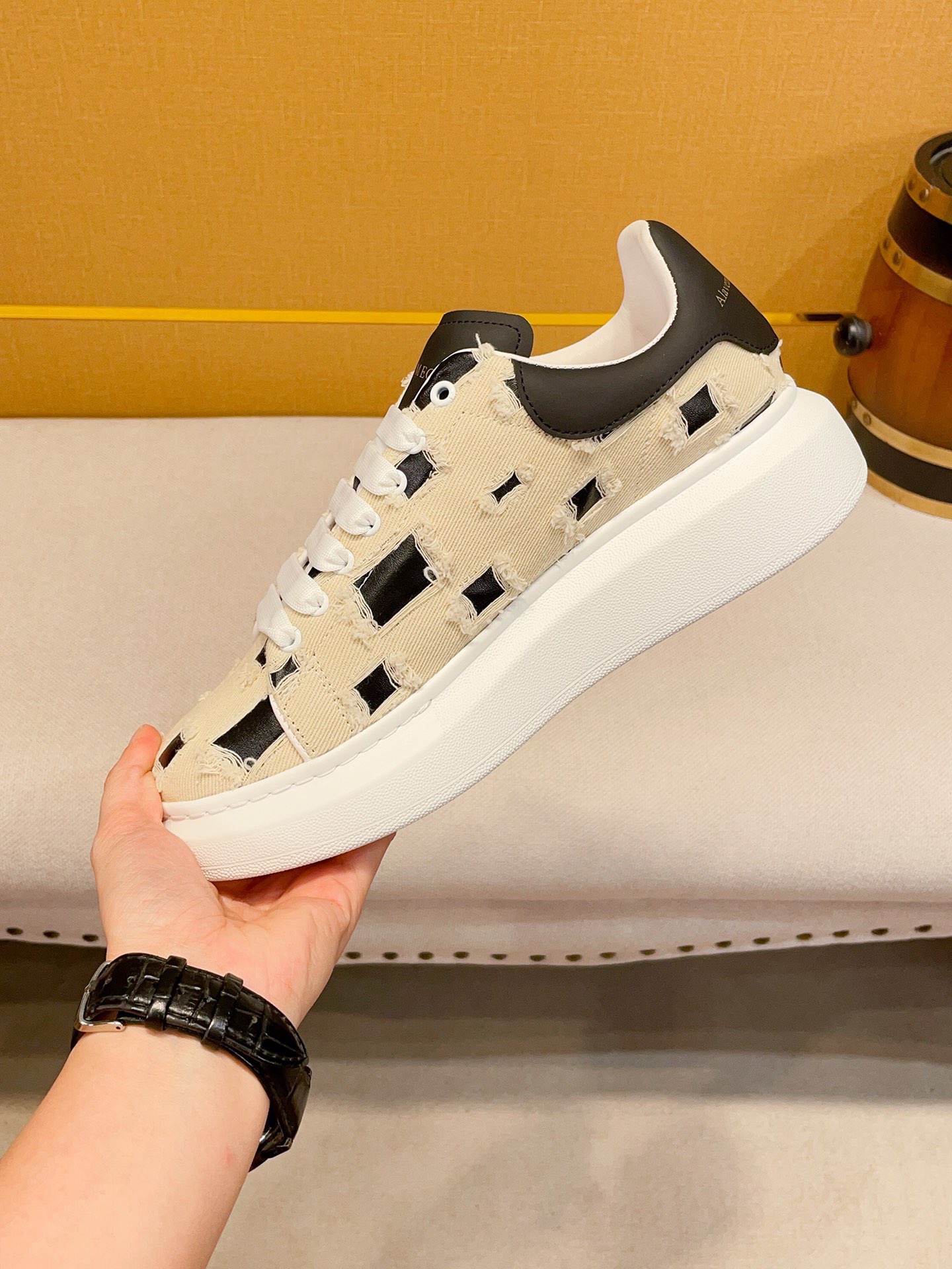 アレキサンダー・マックイーン［Alexander McQueen］Oversized Sneaker "Designer Edition" スニーカー