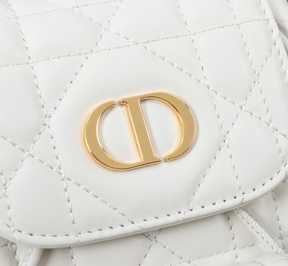 ディオール「Dior」カロ バックパック スモール ラージキャンバスキルト