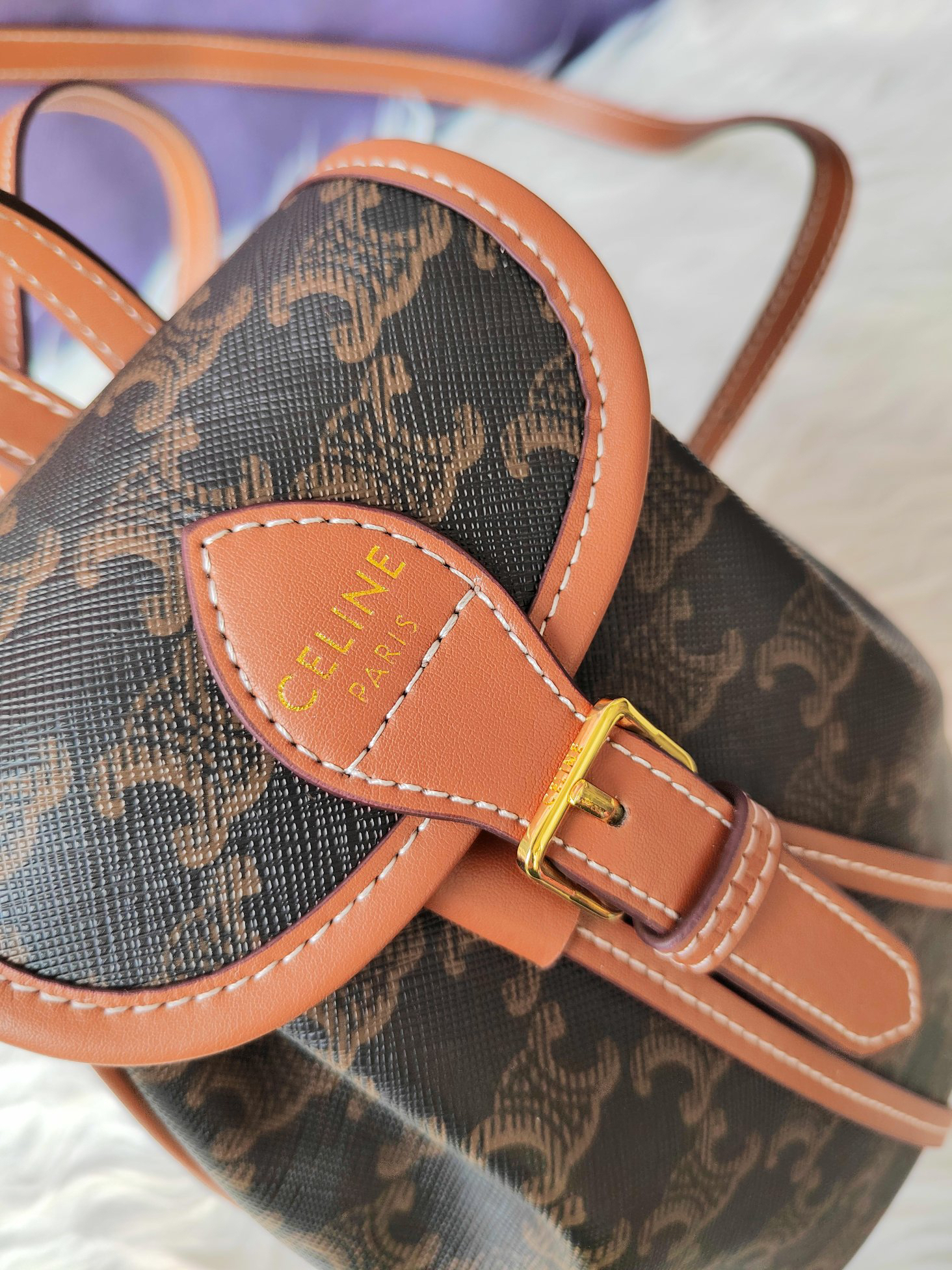 セリーヌ「Celine」Triomphe ミニ バックパック