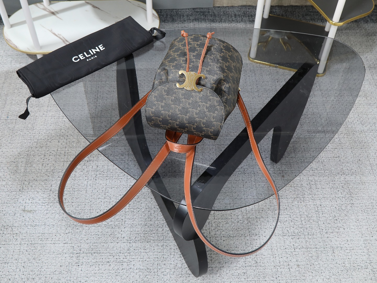 セリーヌ「Celine」Triomphe ミニ バックパック