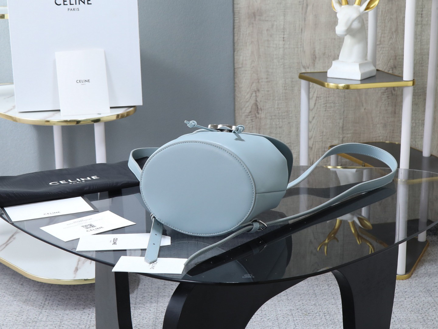 セリーヌ「Celine」BONNIE スムースレザー バックパック