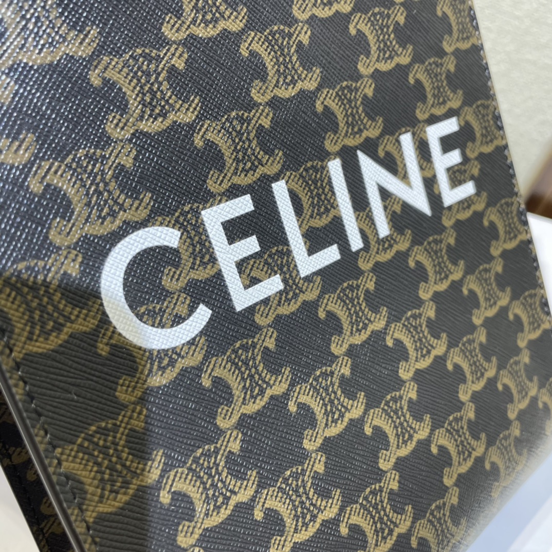 セリーヌ「Celine」Mini Cabas レザートート