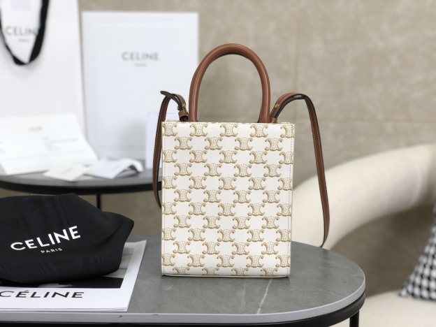 セリーヌ「Celine」ミニ ヴァーティカル CABAS トートバッグ