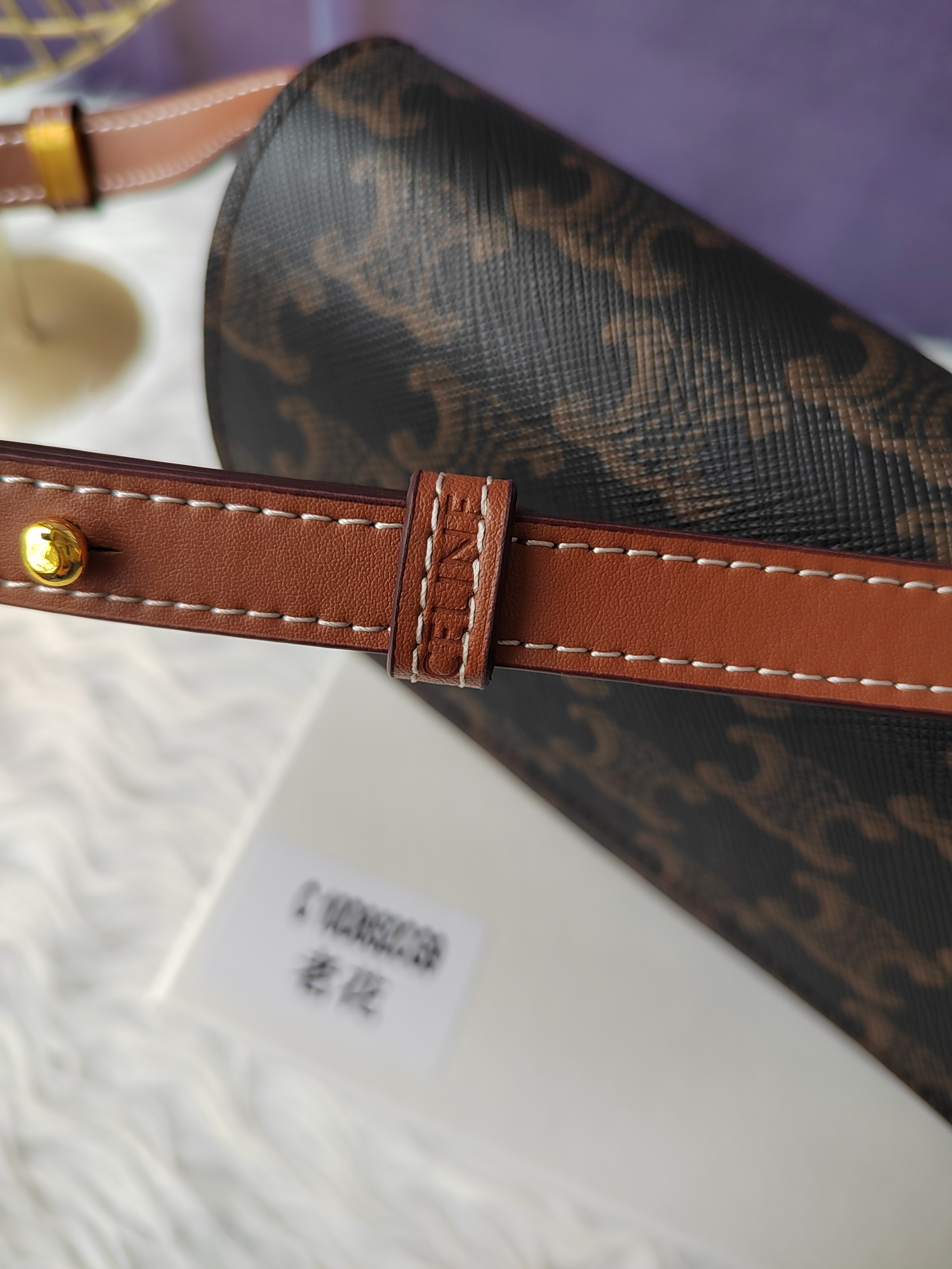 セリーヌ「Celine」老花のミニバッグです