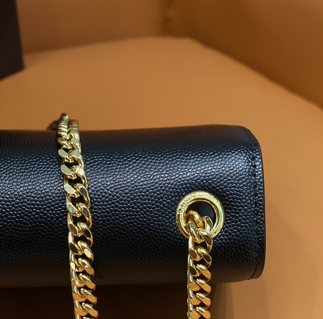 サンローラン「Saint Laurent」‌ KATE アップグレード版 キャビアレザー チェーンバッグ