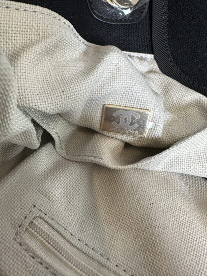 シャネル「Chanel」デニム＆キャンバス マミーバッグ ビーチトート レディース ラージショッピングバッグ