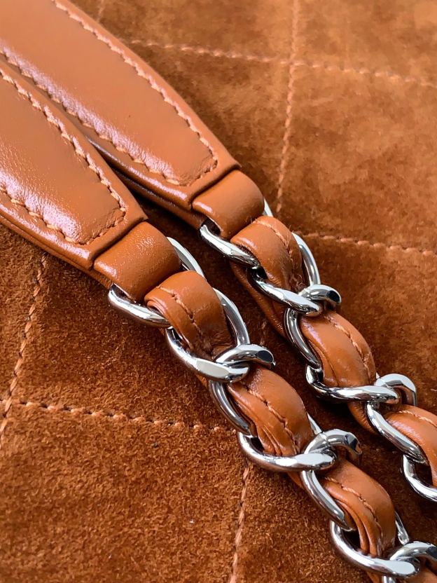 シャネル「Chanel」マットキャビアレザー トートバッグ レディース ラージショッピングバッグ