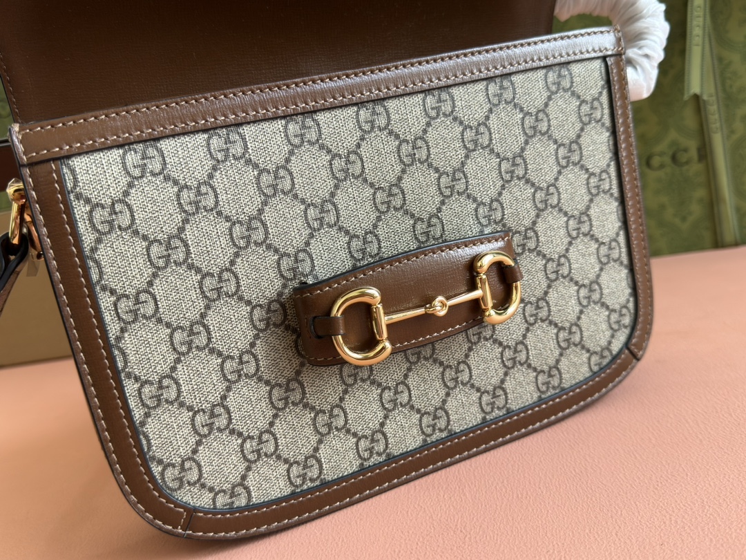 グッチ「Gucci」1955 ホースビット ショルダーバッグ