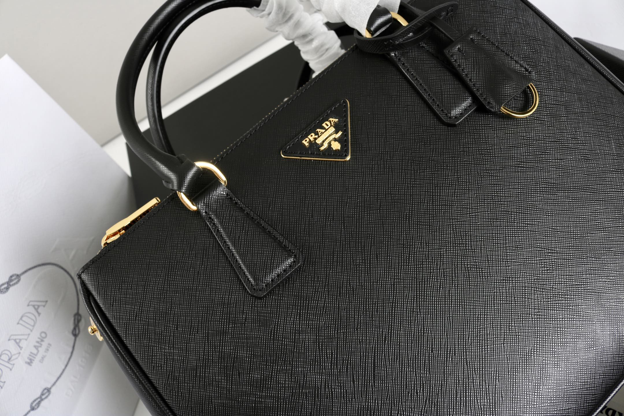 プラダ「Prada」 Galleria ミディアム レディースハンドバッグ