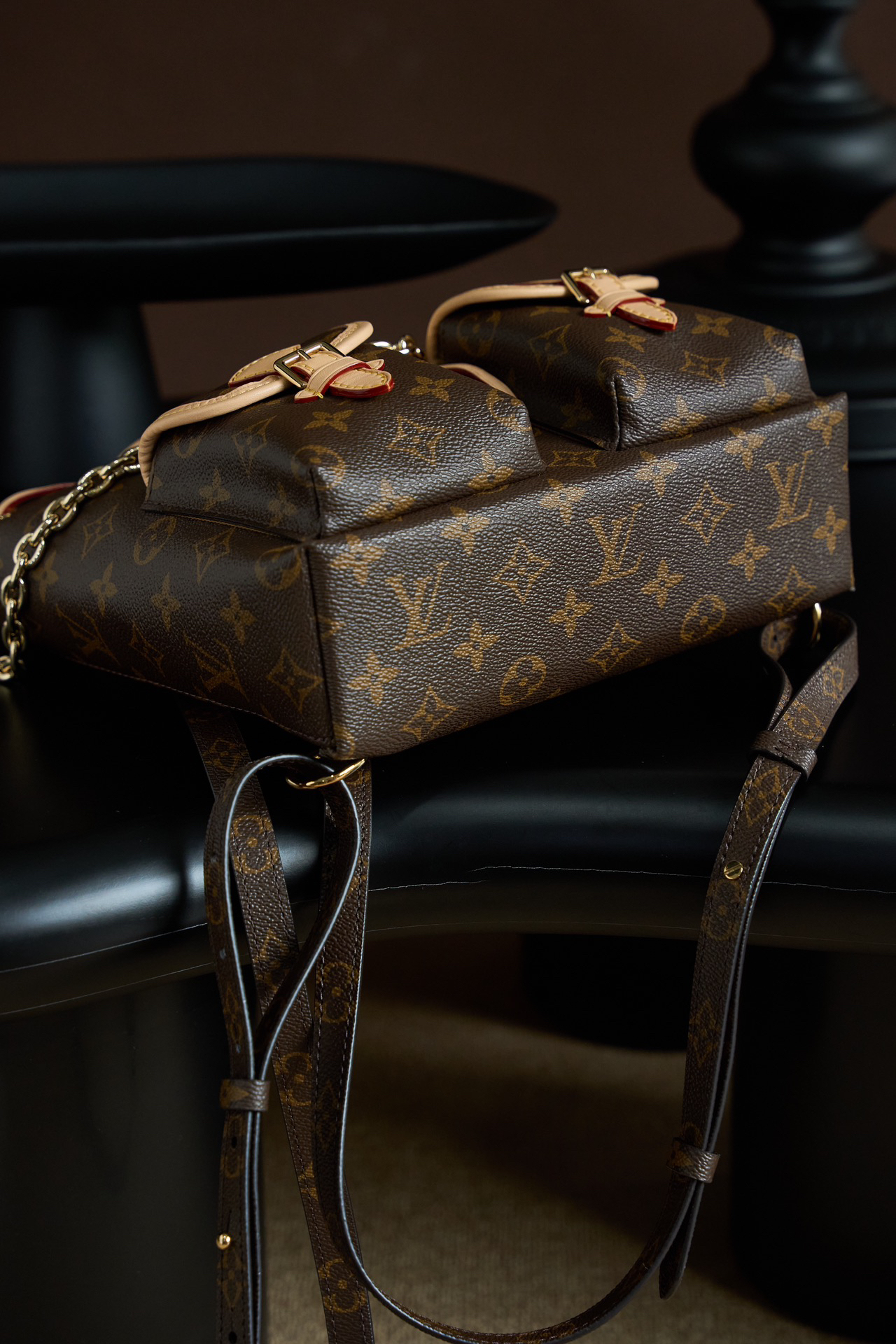 ルイ・ヴィトン「Louis Vuitton」 ダミエグラフィット エクスカーション PM リュックサック