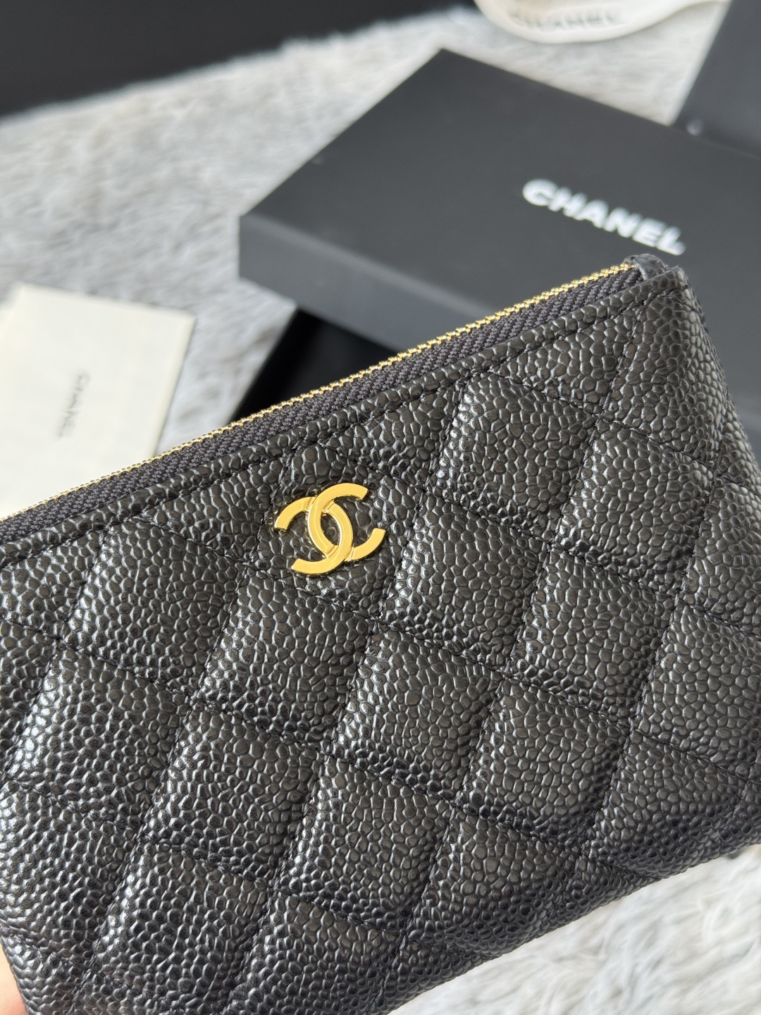 シャネル「Chanel」クイルティング ペンダント コインケース